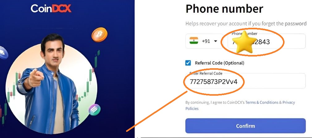 CoinDCX Referral Code